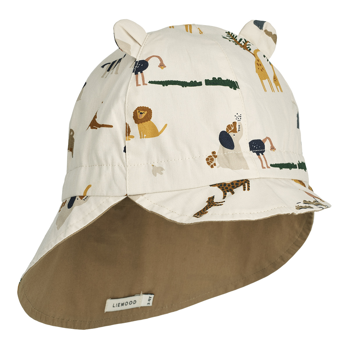 Bob à oreilles en coton bio