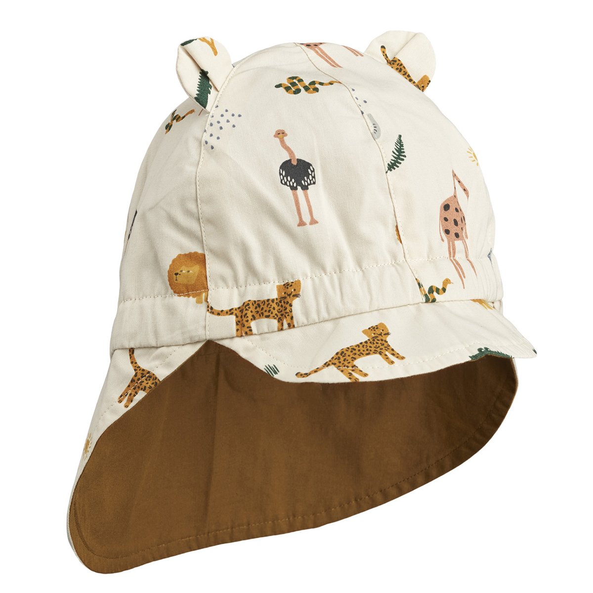 Bob à oreilles en coton bio