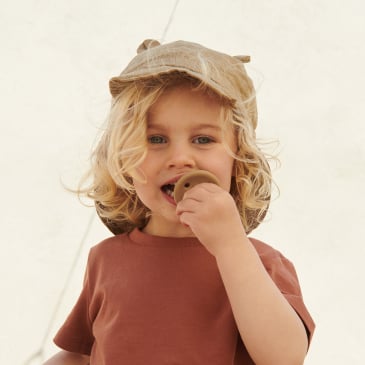 Bob à oreilles en coton bio Image 26845