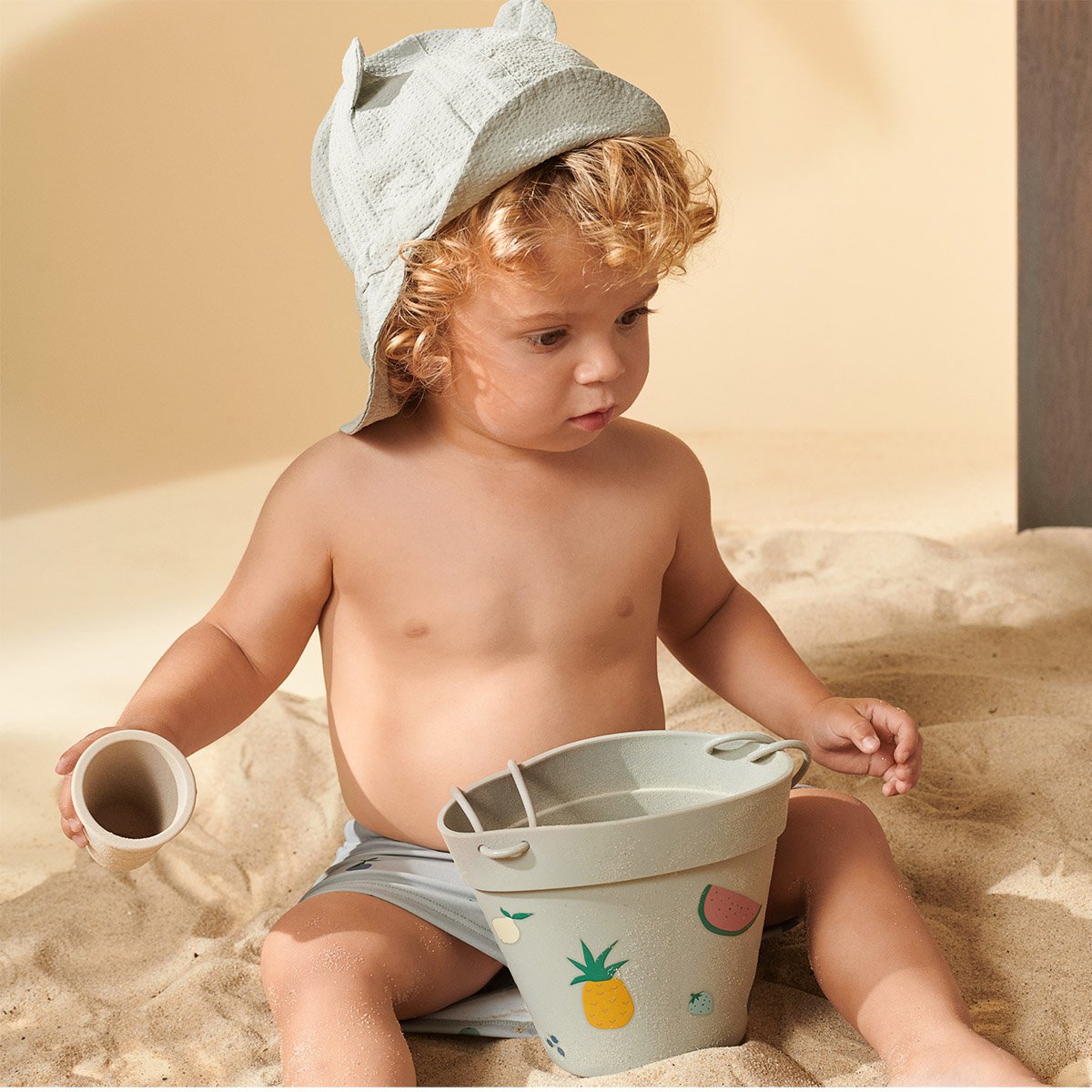 Bob à oreilles en coton bio