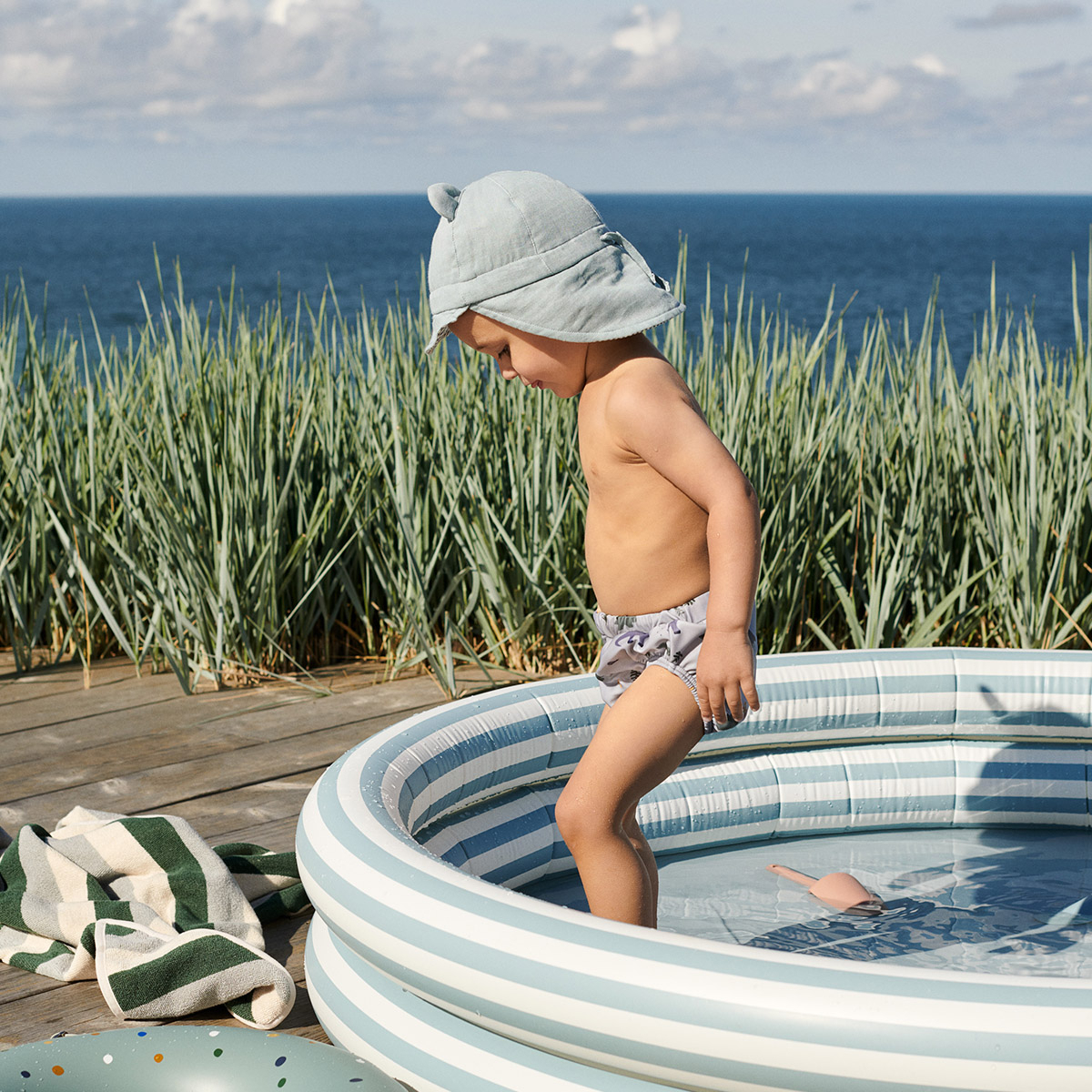 Bob à oreilles en coton bio