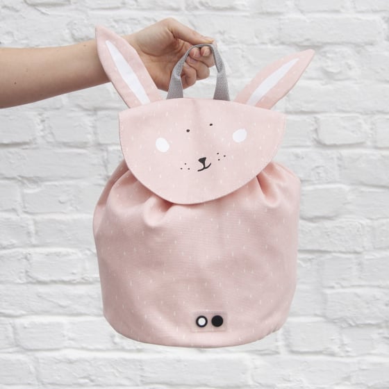 Sac à Dos Maternelle Trixie – Coton Bio Imperméable, Design Ludique Écoliers, Couleurs Variées, Confort