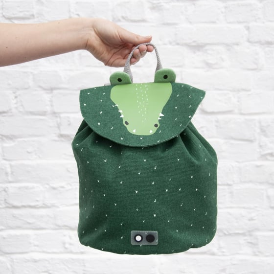 Sac à Dos Maternelle Trixie – Coton Bio Imperméable, Design Ludique Écoliers, Couleurs Variées, Confort