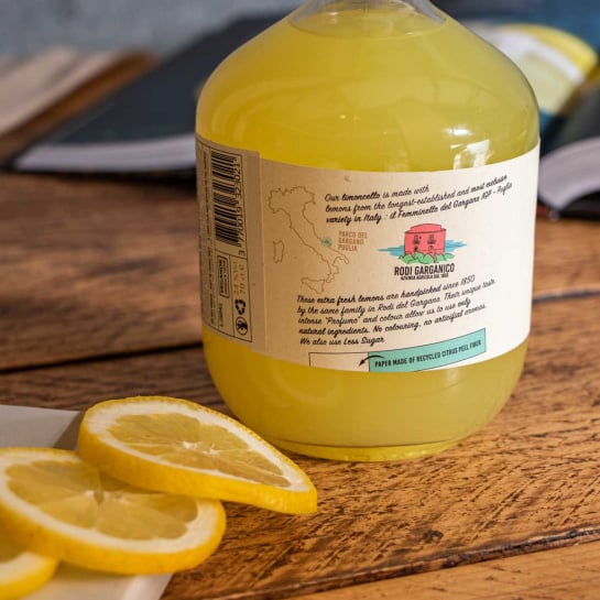 Limoncello Mamma Mia Adriatico – Citrons italiens, 70 cL, 24°, liqueur artisanale des Pouilles authentiques