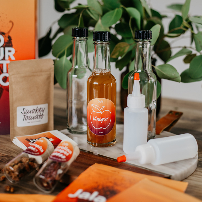 Kit sauce piquante - Faire sa propre hot sauce - DIY - Piments ultra forts - Carolina Reaper - Hot ones