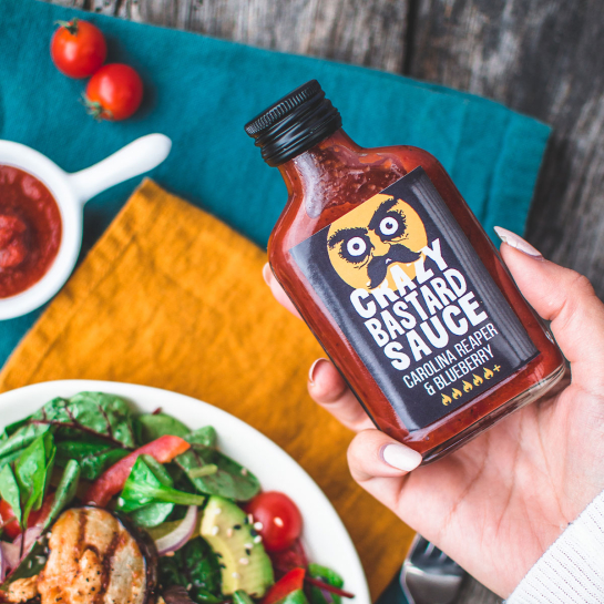 Coffret sauces piquantes - Idée cadeau fête des pères - cadeau papa - Hot ones - Scoville - Crazy bastard
