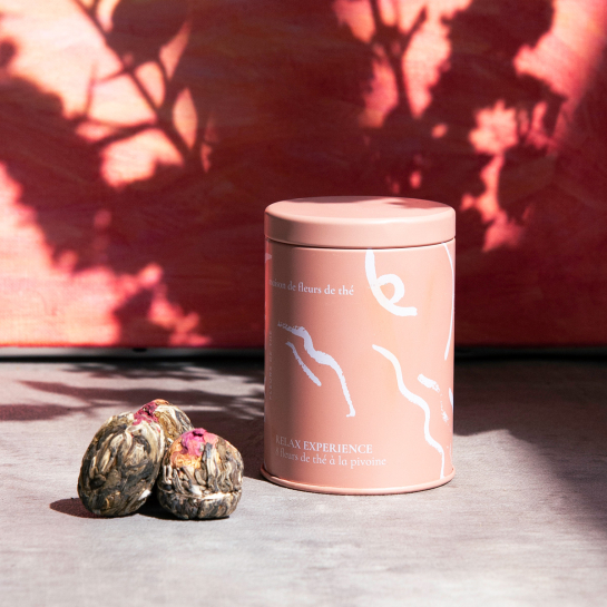 Fleurs de thé La.br – Coffret 8 fleurs de thé vert tressées à infuser – Thé artisanal & spectacle visuel