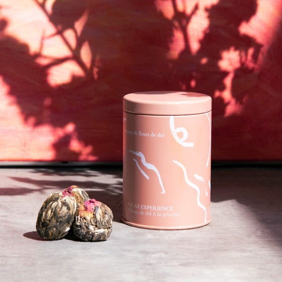 Fleurs de thé La.br – Coffret 8 fleurs de thé vert tressées à infuser – Thé artisanal & spectacle visuel