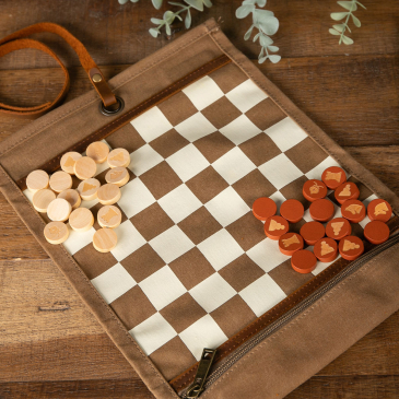 Jeu de dames et d'échecs de voyage Image 27896