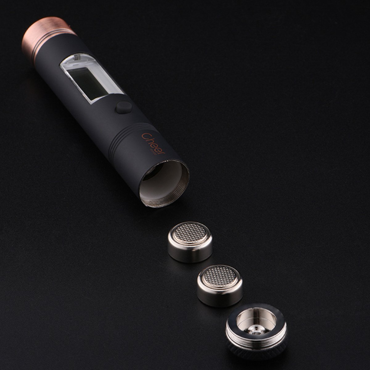 Thermomètre Infrarouge Vin Cheer Moda – Accessoire Œnologique Haute Précision, Design Moderne, Mesure de -32°C à 220°C