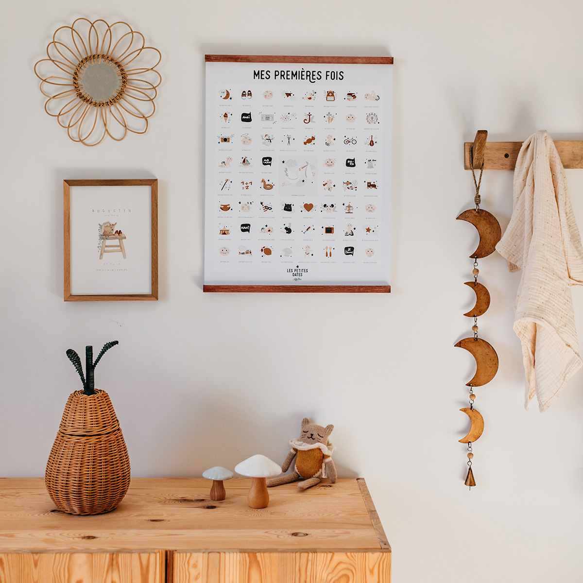 Affiche Mes Premières Fois à tamponner - Idée liste et cadeau de naissance - Les Petites Dates (Les Petites Dates) - Image 3