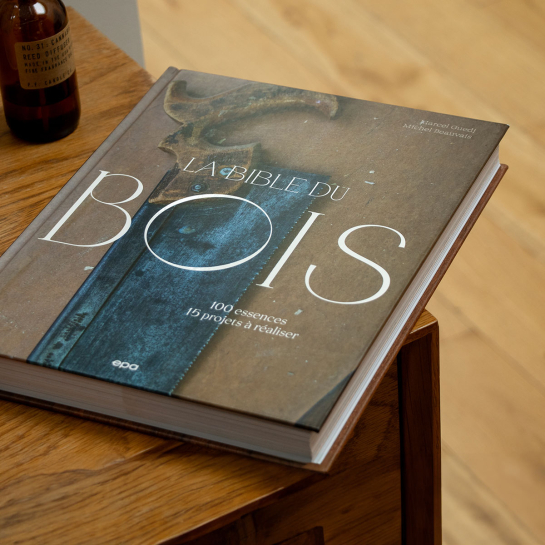Livre La bible du bois – Hachette Pratique, guide de 312 pages avec 15 projets DIY pour maîtriser essences et menuiserie