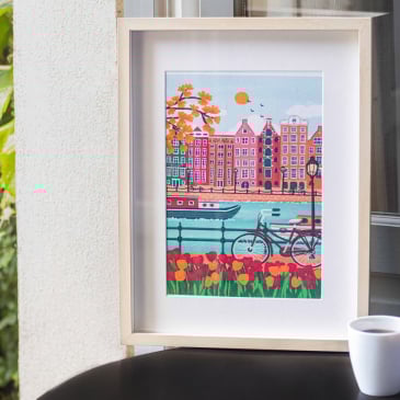 Set de peinture au numéro - Amsterdam
