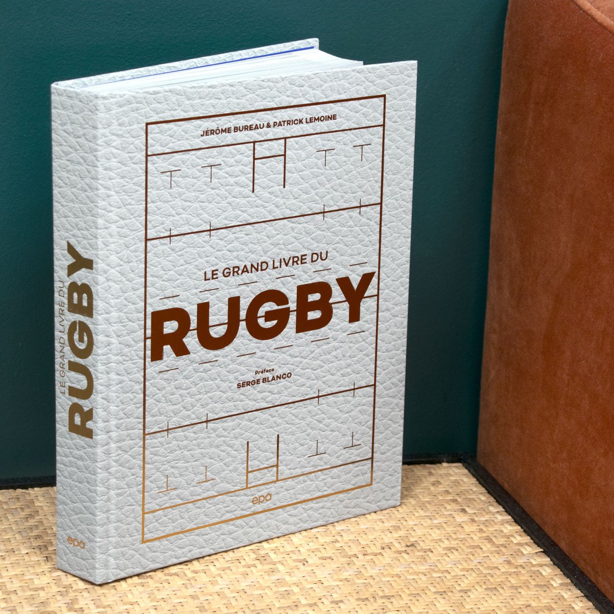 Le Grand Livre du Rugby – Idée cadeau rugby - livre histoire du rugby – Hachette