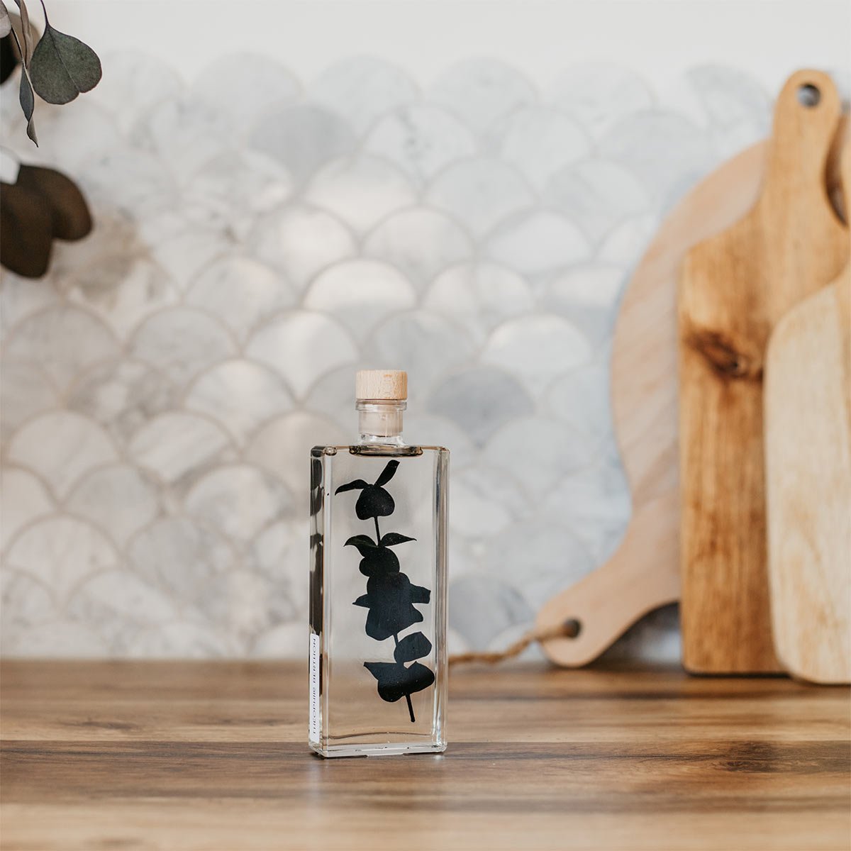 Plantes immergées en bouteille - Herbarium décoratifs fait en France - Idée cadeau femme