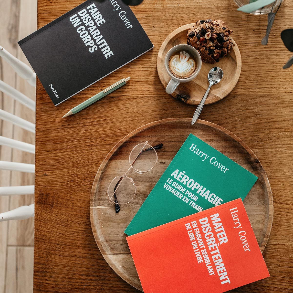 Carnet Piece & Love PIECE & LOVE – Carnet souple en papier recyclé, couverture amusante et design trompe-l'œil made in France