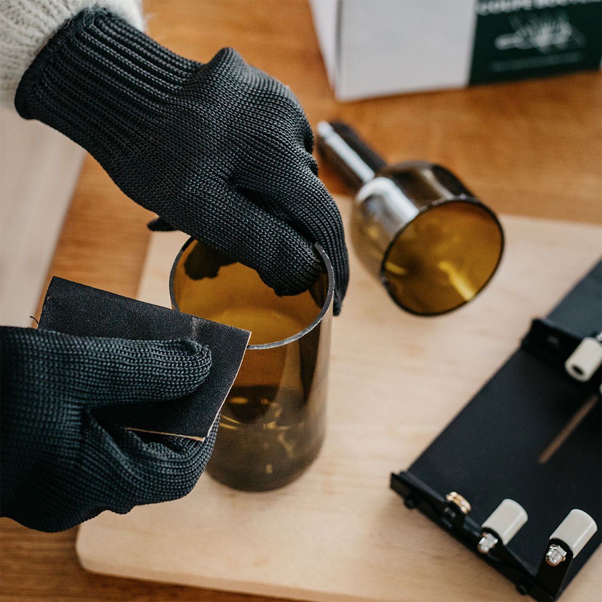 coffret coupe bouteille DIY