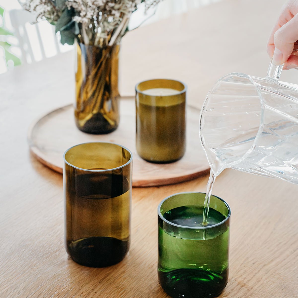 Kit DIY découpe bouteille - Activité créative et déco : recyclage bouteilles en vases, verres, etc. - Idée cadeau femme