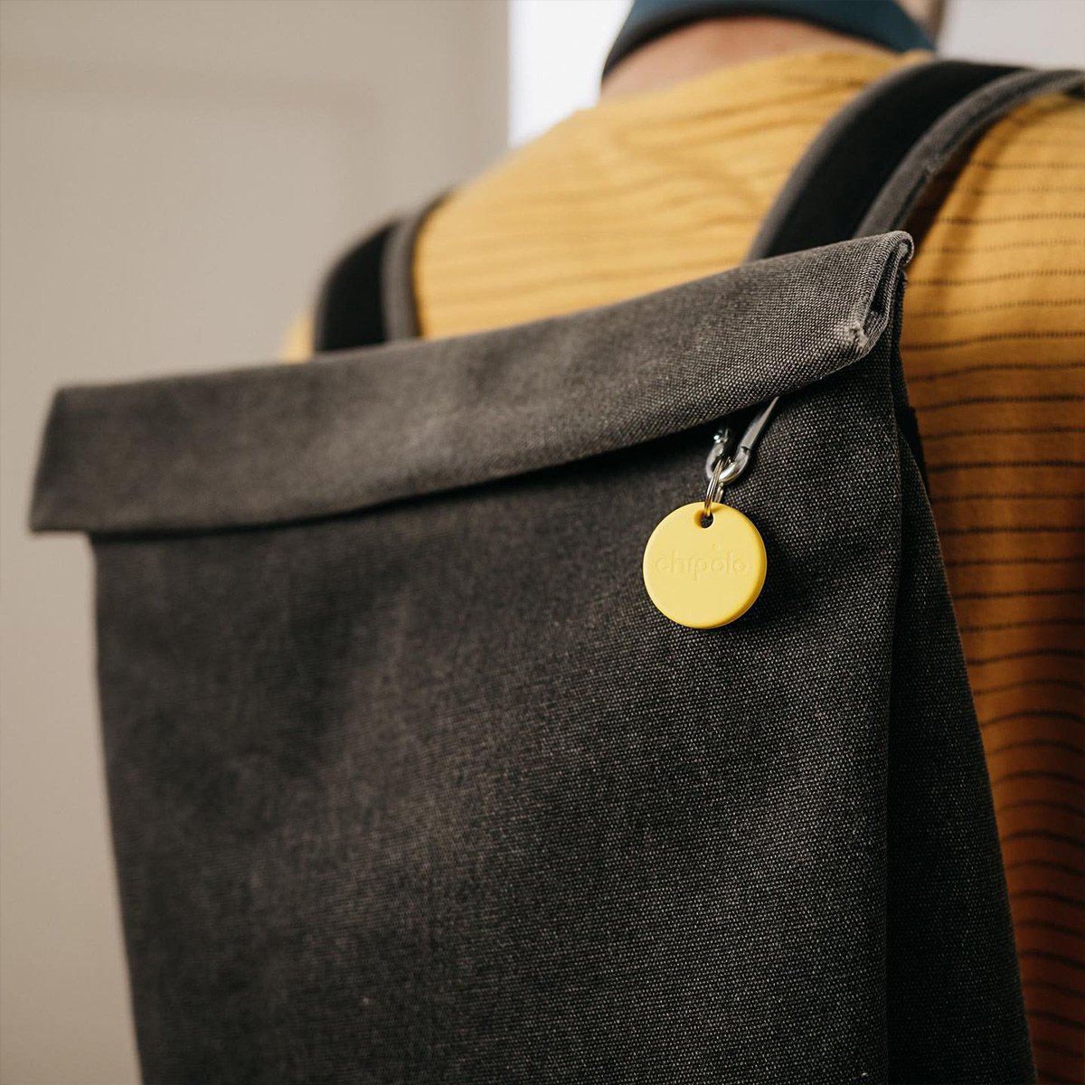 Porte-clé connecté tracker - Retrouver clés & téléphone facilement - Compatible Google Assistant, Alexa & Siri