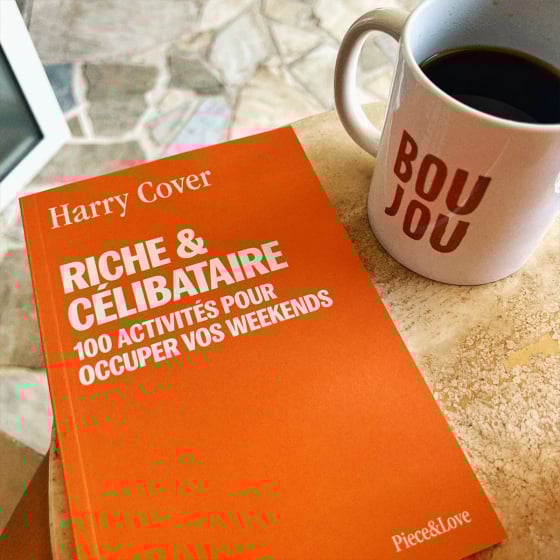 Carnet Piece & Love PIECE & LOVE – Carnet souple en papier recyclé, couverture amusante et design trompe-l'œil made in France