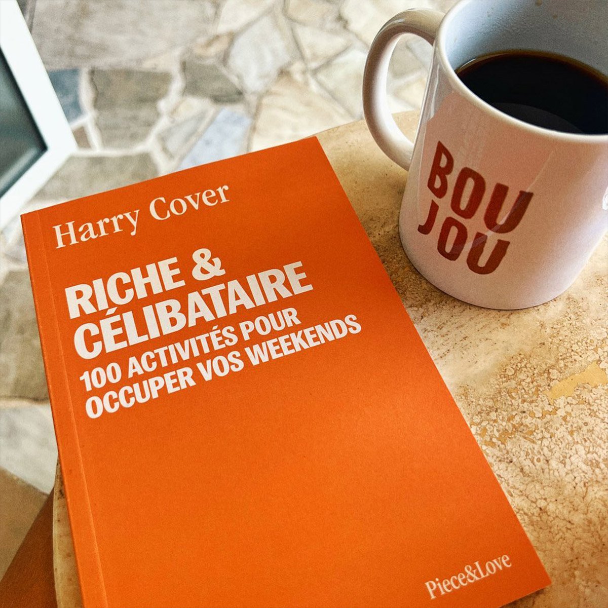 Carnet Piece & Love PIECE & LOVE – Carnet souple en papier recyclé, couverture amusante et design trompe-l'œil made in France