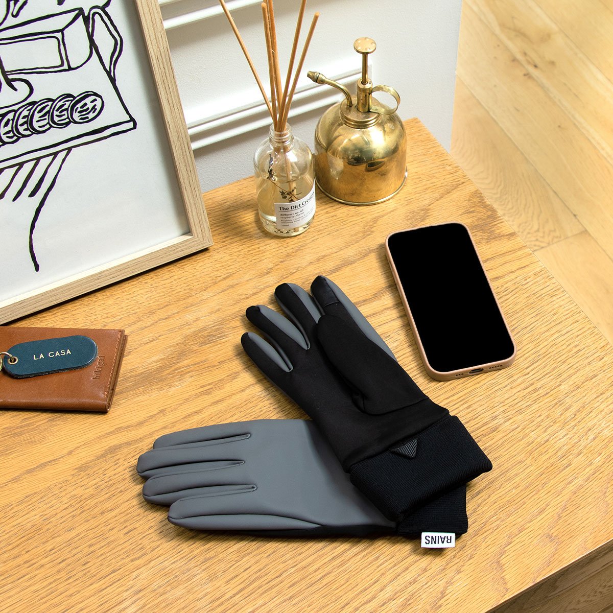 Gants Tactiles Rains – Imperméables et élégants, bout tactile pour smartphone, protection optimale