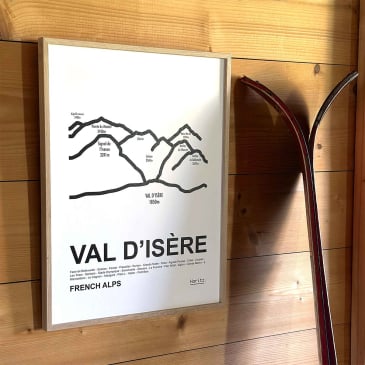 Affiche station de ski Image 28779