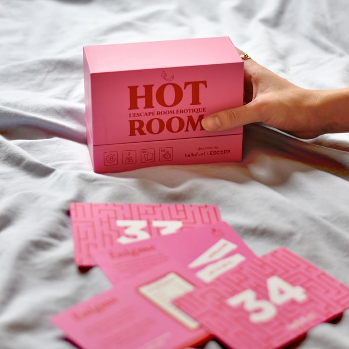 Escape room érotique Manta gift – Jeu hot pour couple, 5 scénarios audacieux, cartes intrigantes, ambiance ludique
