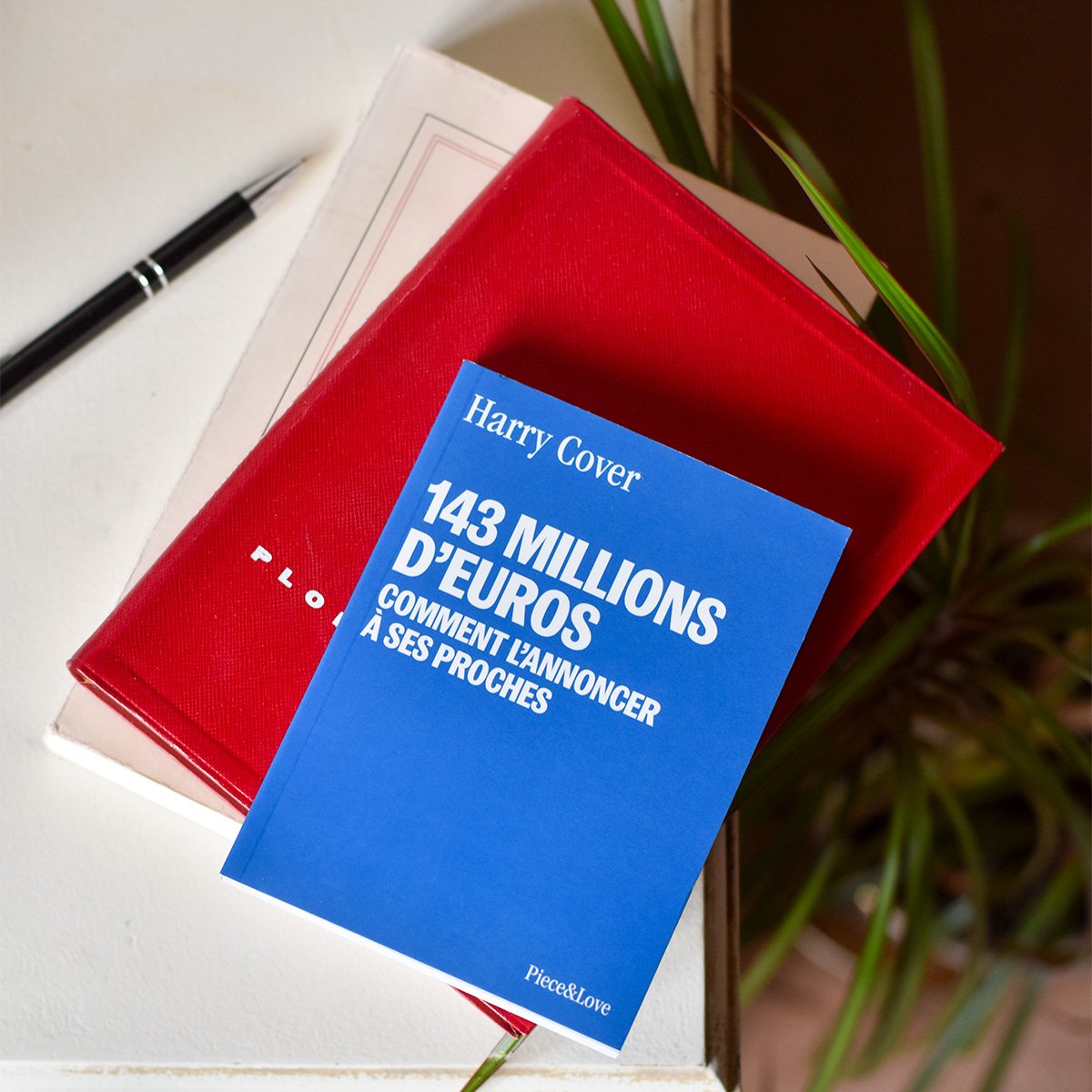 Carnet Piece & Love PIECE & LOVE – Carnet souple en papier recyclé, couverture amusante et design trompe-l'œil made in France