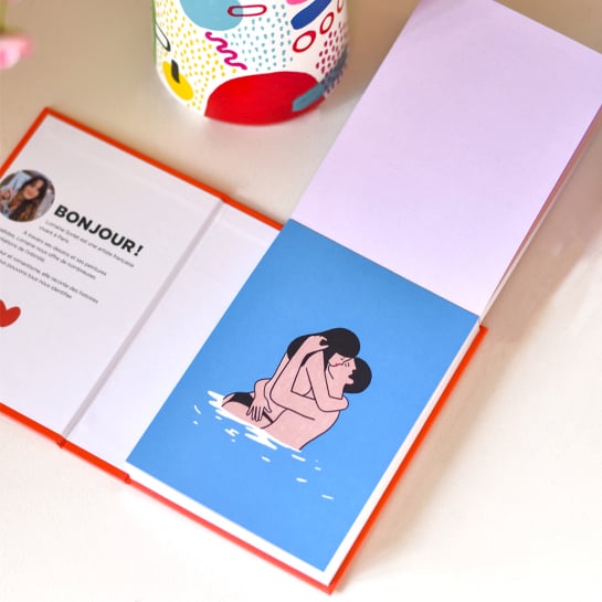 Cartes détachables Je t’aime – Webedia Book, set de 100 cartes illustrées pour déclarer sa flamme avec romantisme, design poétiq