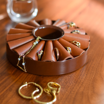 Présentoir pour bagues en cuir Image 29238