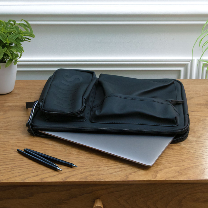 Housse d’ordinateur Texel Rains – Protection imperméable 520gsm pour 13-14 pouces, design élégant et fonctionnel