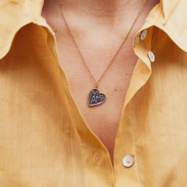 Médaillon cœur Mama