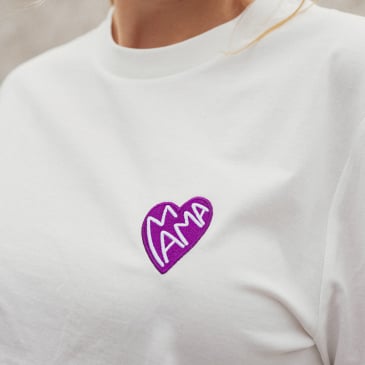 T-shirt Cœur Mama (image 2)
