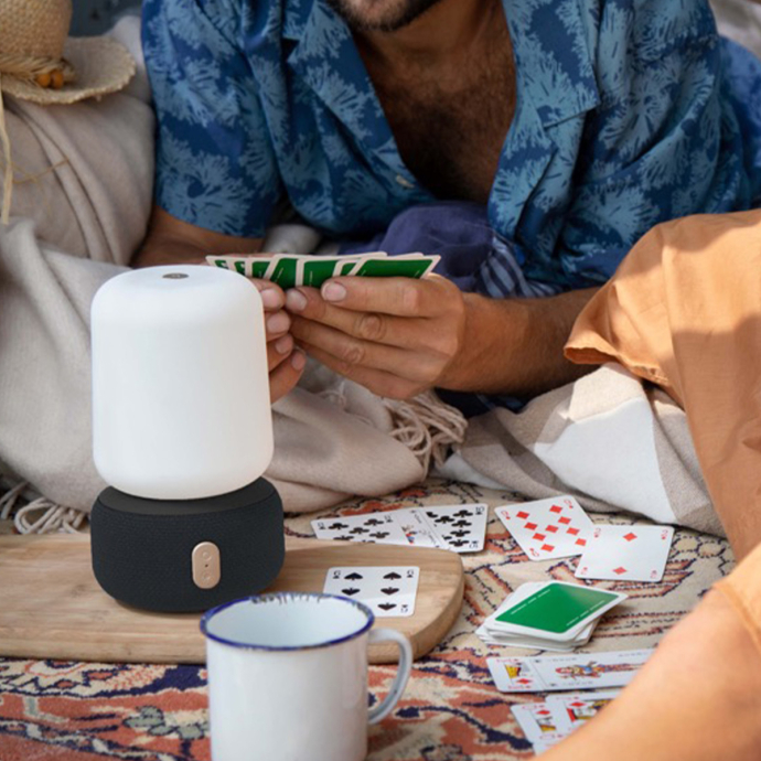 Enceinte Bluetooth lumineuse aLOOMI - Les Raffineurs