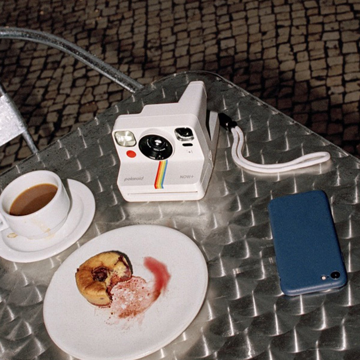 Appareil photo Polaroid Now+ – Instantané vintage Bluetooth, double exposition, 40% recyclé, USB-C & filtres