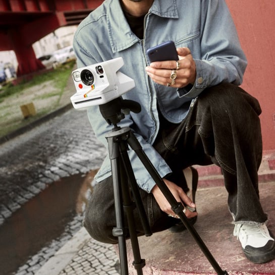 Appareil photo Polaroid Now+ – Instantané vintage Bluetooth, double exposition, 40% recyclé, USB-C & filtres