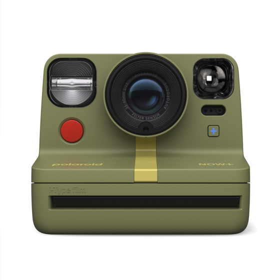 Appareil photo Polaroid Now+ – Instantané vintage Bluetooth, double exposition, 40% recyclé, USB-C & filtres