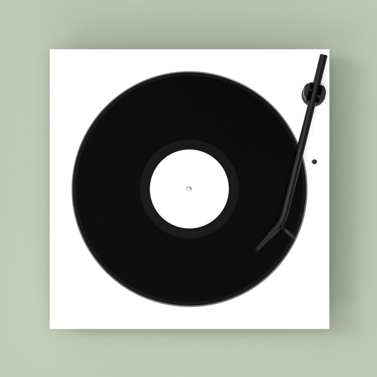 Platine vinyle bluetooth haut de gamme - Tourne disque - Lecteur vinyle design minimaliste vintage - Fabriqué en Europe
