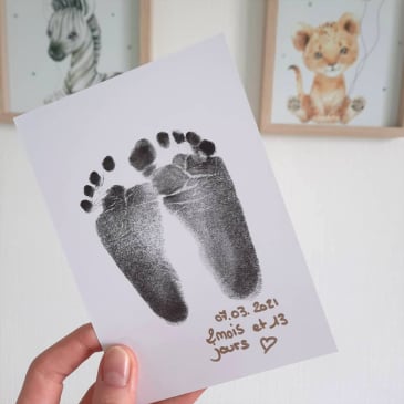 Kit empreintes main et pied