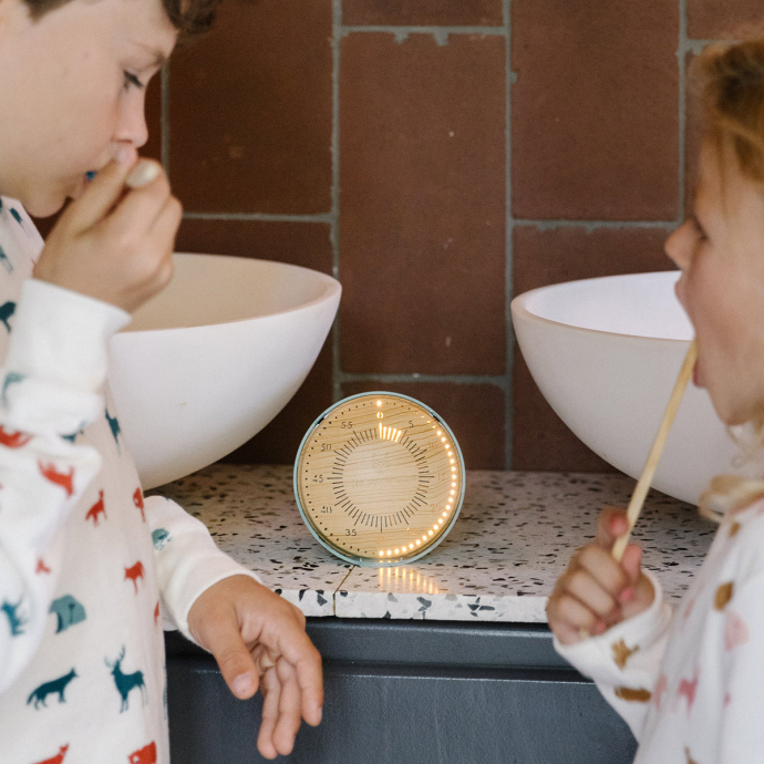 Timer Éducatif Kidywolf - Minuteur Ludique pour Enfant | Repère Temporel - Rechargeable USB-C