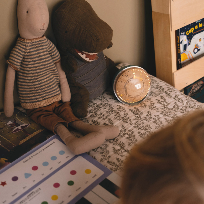 Timer Éducatif Kidywolf - Minuteur Ludique pour Enfant | Repère Temporel - Rechargeable USB-C