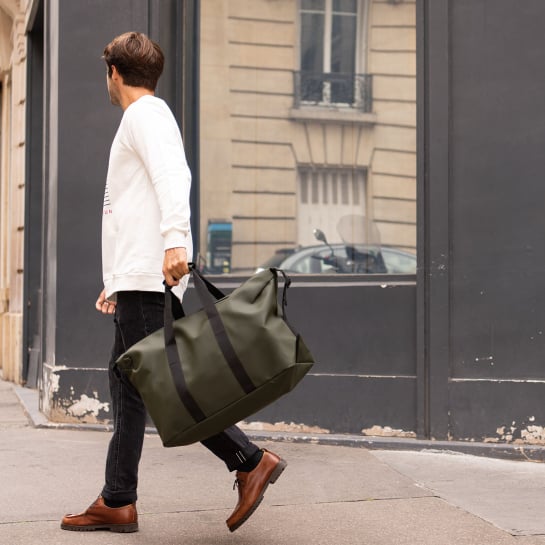 Sac de voyage weekender – Rains, sac imperméable 36L design avec grand compartiment, idéal pour escapades urbaines