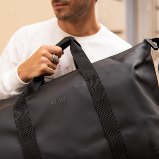 Sac de voyage weekender – Rains, sac imperméable 36L design avec grand compartiment, idéal pour escapades urbaines