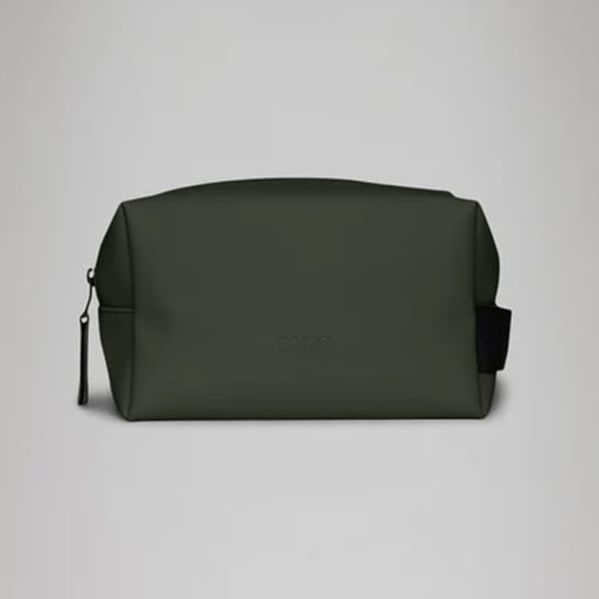 Trousse de toilette Rains – Étanche & compacte, fermeture zippée, tissu PU imperméable – Design danois minimaliste