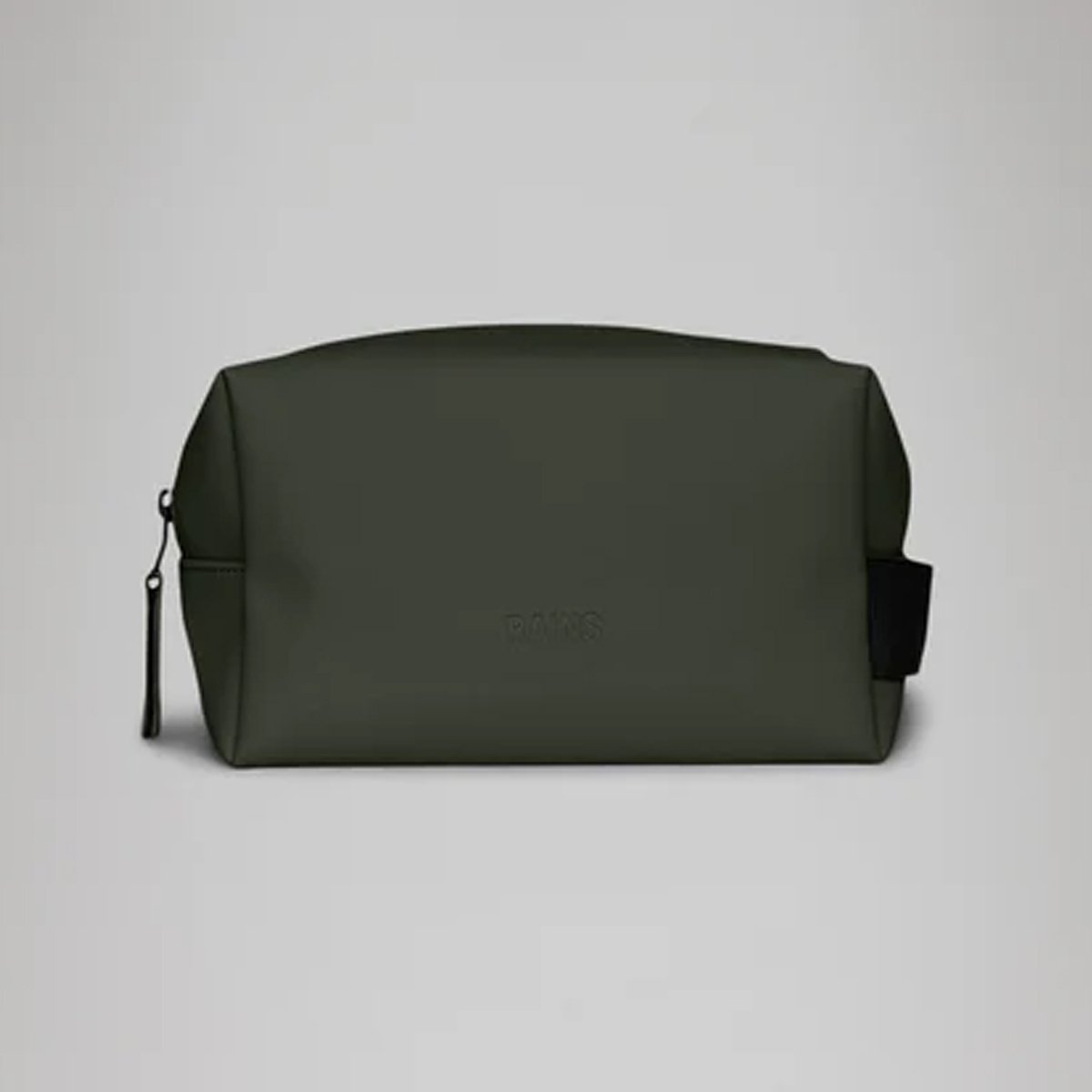 Trousse de toilette Rains – Étanche & compacte, fermeture zippée, tissu PU imperméable – Design danois minimaliste