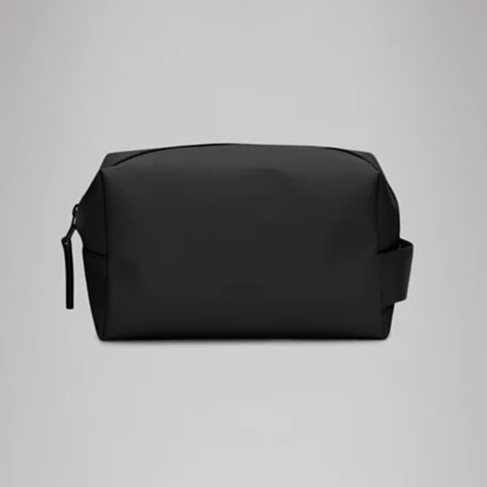 Trousse de toilette Rains – Étanche & compacte, fermeture zippée, tissu PU imperméable – Design danois minimaliste