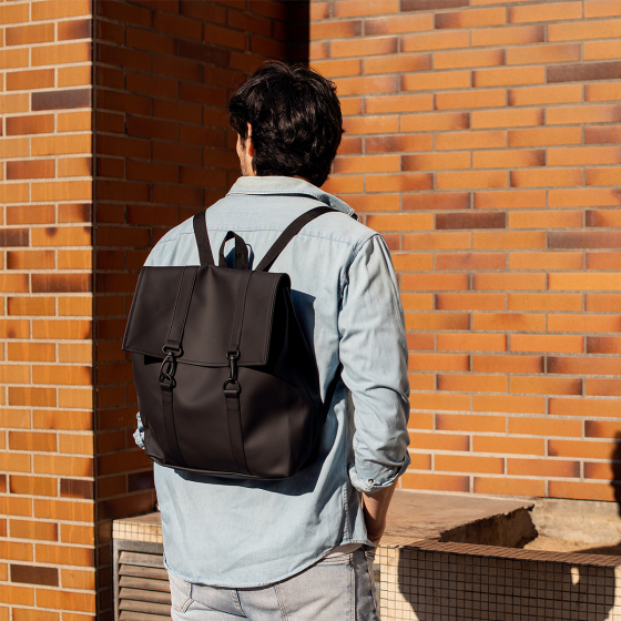 Sac à dos mini Messenger Rains – Sac imperméable mini format Messenger, design danois pour vie urbaine, 13 L, robuste