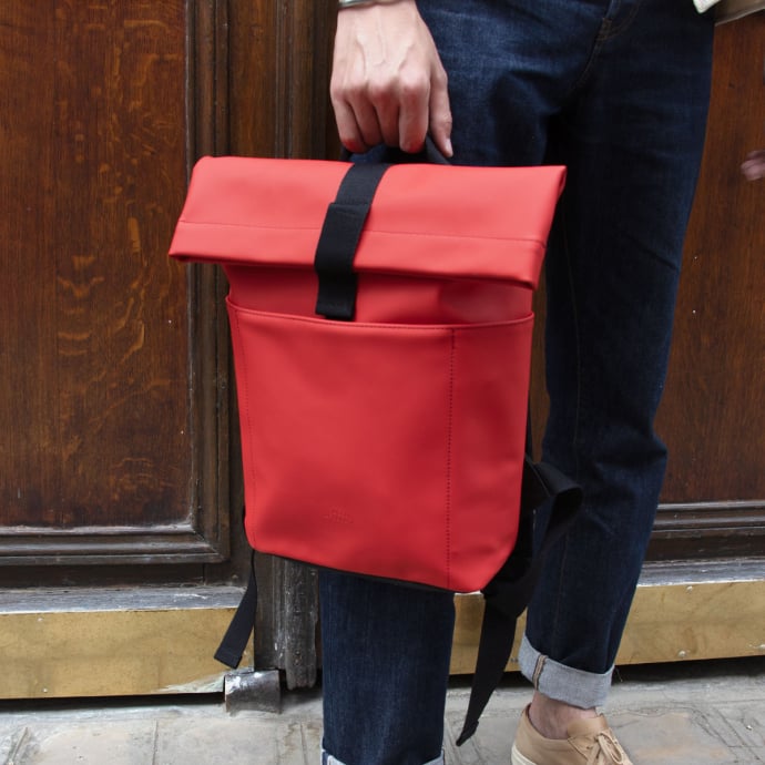 Sac rolltop Macro Ucon Acrobatics – Sac à dos extensible en polyester recyclé, design unisexe et imperméable, style berlinois