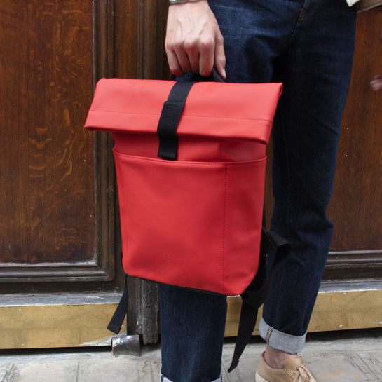 Sac rolltop Macro Ucon Acrobatics – Sac à dos extensible en polyester recyclé, design unisexe et imperméable, style berlinois